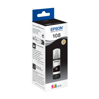 [C13T09C14A] Epson 108 EcoTank Black ink bottle pour L8050