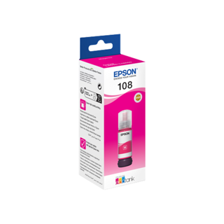 [C13T09C34A] Epson 108 EcoTank Magenta ink bottle L8050