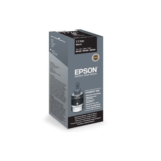 Epson T7741 Pigment Black inkbottle 140ml M100/M105/M200