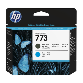 [C1Q20A] HP 773 Matte Black/Cyan DesignJet PrintheadHP Designjet Z6800
