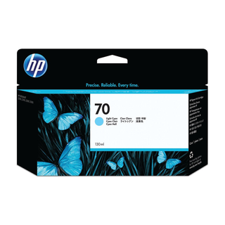 [C9390A] HP 70 130-ml Light Cyan DesignJet Ink CartridgeHP Designjet T3100/Z2100/Z3100/Z3200/Z5400