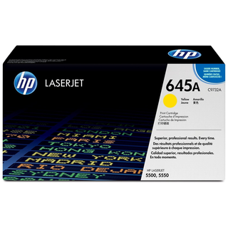 [C9732A] HP 645A Yellow LaserJet Toner CartridgeHP CLJ 5500 Yellow Crtg