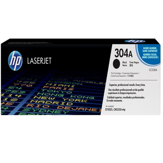 [CC530A] HP 304A Black LaserJet Toner CartridgeHP CLJ CP2025 Black Crtg