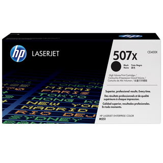 [CE400X] HP 507X High Yield Black LaserJet Toner CHP LJC MFP M575/M570/M551 Black Crtg