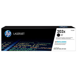 HP 203X Black LaserJet Toner Cartridge 3,200HP CLJet M254/MFP M280/MFP M281