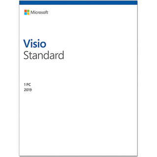 Microsoft MS Visio Std 2019 32/64 French Africa/Caribbean Only EM DVD
