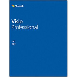 Microsoft MS Visio Pro 2019 32/64 French Africa/Caribbean Only EM DVD