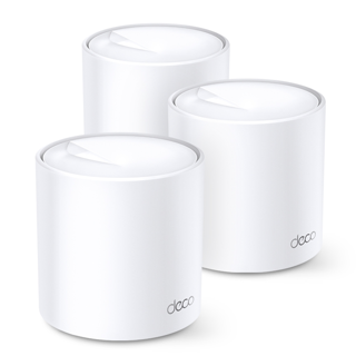 [DECOX20_3-PACK] TP-Link Tplink mesh AX1800 Whole-Home Mesh Wi-Fi System, Wi-Fi 6 3 packs