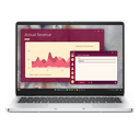 Dell LAPTOP Pro 14 PC14250 14'' Core5-120U 8Go 512Go SSD Ubuntu Gris 36 Mois