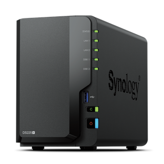 Synology DiskStation DS225+ 2Bay Celeron J4125 4cores 2Ghz 2GB 1x1GbE 1x2.5GbE RJ45 2xUSB3.2 36M