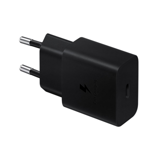 [EP-T1510NBEGWW] Samsung 15W Wall charger C-to-C Adapter Only, no cable Black
