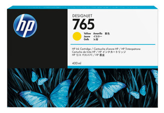 [F9J50A] HP 765 400-ml Yellow DesignJet Ink CartridgeHP Designjet T7200