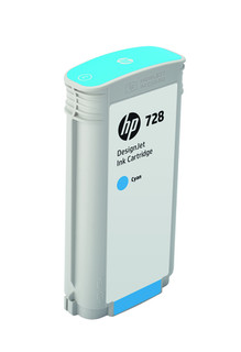 [F9J67A] HP 728 130-ml Cyan DesignJet Ink Cartridge HP Designjet T730/T830