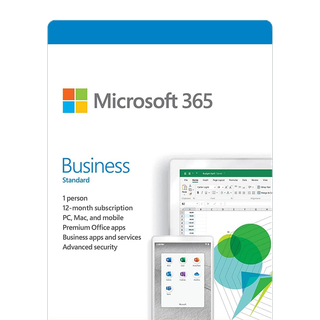 [KLQ-00667] Microsoft M365 Bus Standard French Subscr 1YR Africa Only Medialess P8