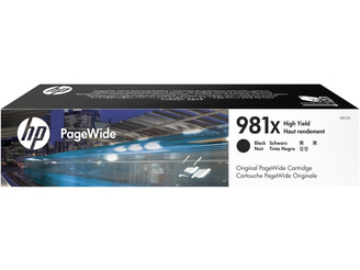 [L0R12A] HP 981X High Yield Black Orig PageWide CartridgeHP PageWide 556/586