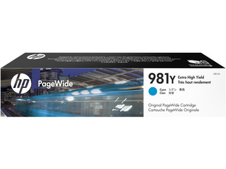 [L0R13A] HP 981Y Extra High Yield Cyan Page Wide CartridgeHP PageWide 556/586