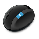 Microsoft MS Souris Ergonomic Sans Fil Win7/8 EN/AR/FR/EL/IT/PT/ES/TR EMEA EF Hdwr Black