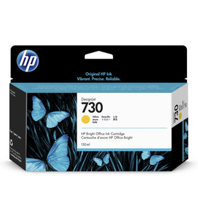 [P2V64A] HP 730 130-ml Yellow DesignJet Ink Cartridge