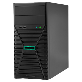 [P65093-421] HP HPE ML30G11 4LFF-NHP E-2414 2.6GHz 4c 16GB SATA-VROC 4p-1GbE-BCM5719 350W (3-1-1)