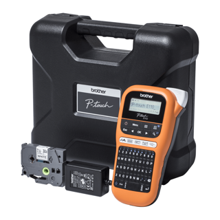 [PTE110VP] Brother Etiqueteuse portable pour les électriciens-Livrée avec mallette et adaptateur secteur 12M