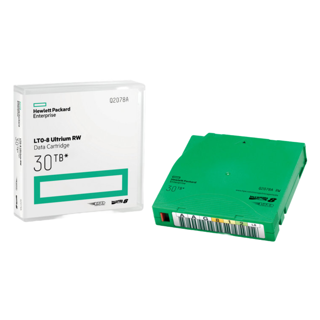 HP HPE LTO-8 30TB RW Non Cust Lbl 20 Crtg