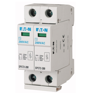 Eaton Parafoudres débrochables, 2p, 385VAC, 2x20kA