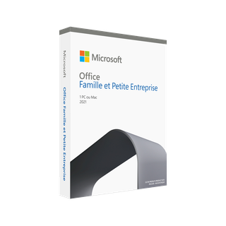 Microsoft MS Office Home and Business 2021 French Africa Only Medialess
