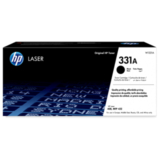 HP 331A Black Laser Toner Cartridge 5000 Pages pour HP LJ408 & HP LJ MFP 432 3 Mois