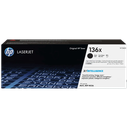 HP 136X Black LaserJet Toner Cartridge 2600 Pages pour M211 M236 3 Mois