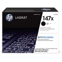 HP 147X Black LaserJet Toner Cartridge 25 200 Pages pour M610, M611, M612, MFP M635, MFP M636