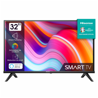 [HIS32A4K] Hisense Smart TV HD 32'' 24 Mois