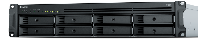 [RS1221RPPLUS] Synology RackStation RS1221RP+ 8Bay Ryzen V1500B 4cores 4GB 4xRJ45 36M