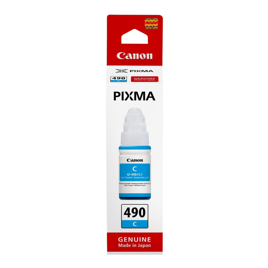 [0664C001AC] Canon INK GI-490 Cyan EMB