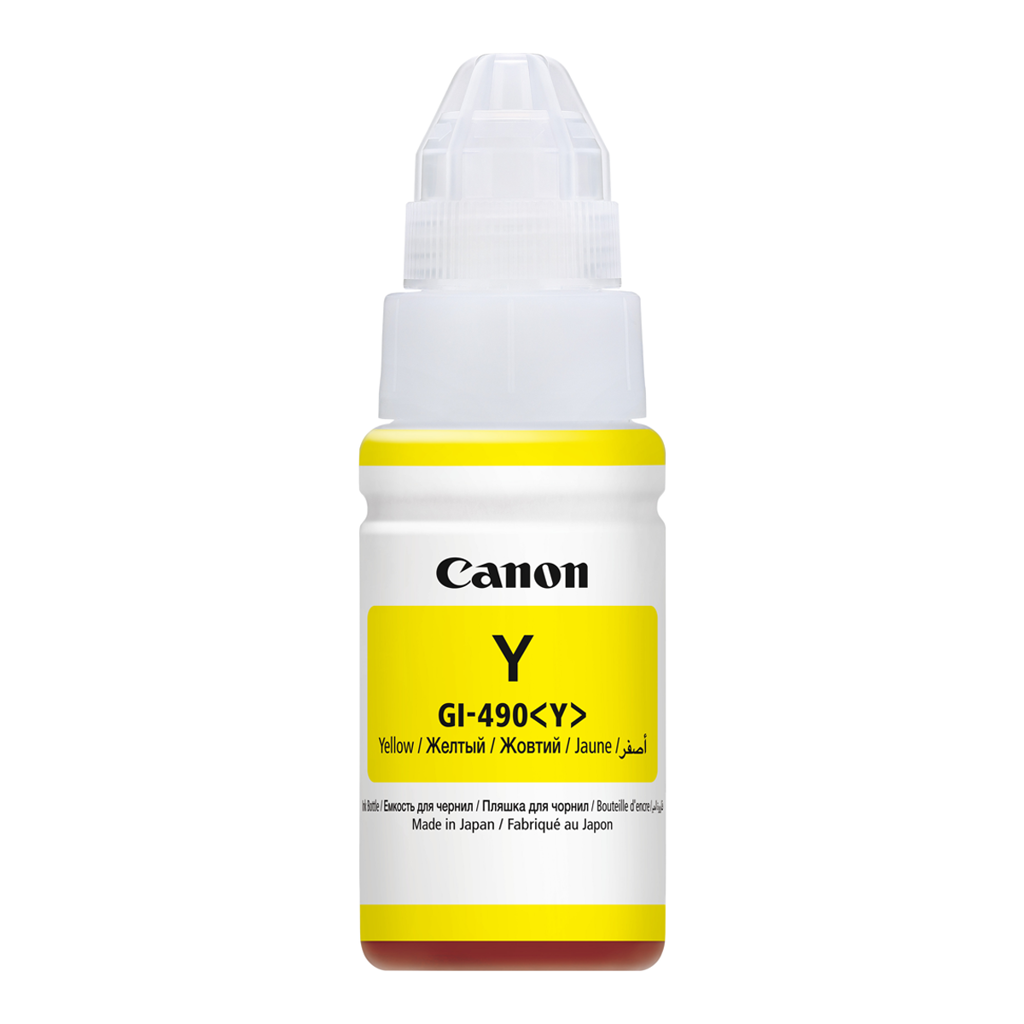 [0666C001AB] Canon INK GI-490 Yellow EMB