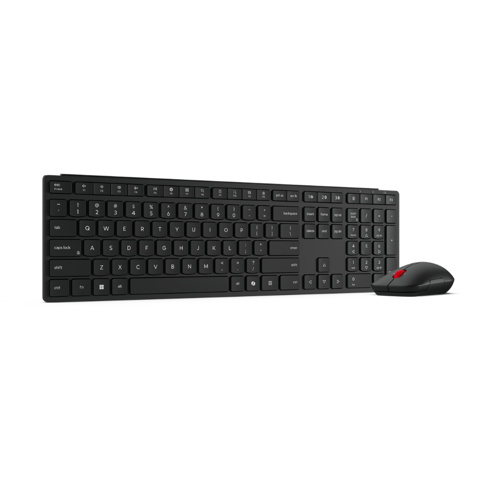 [4X31S04821] LENOVO PACK CLAVIER/SOURIS Wireless Multi-Mode Pro Combo Keyboard & Mouse 6000-French Bluet 6 Mois