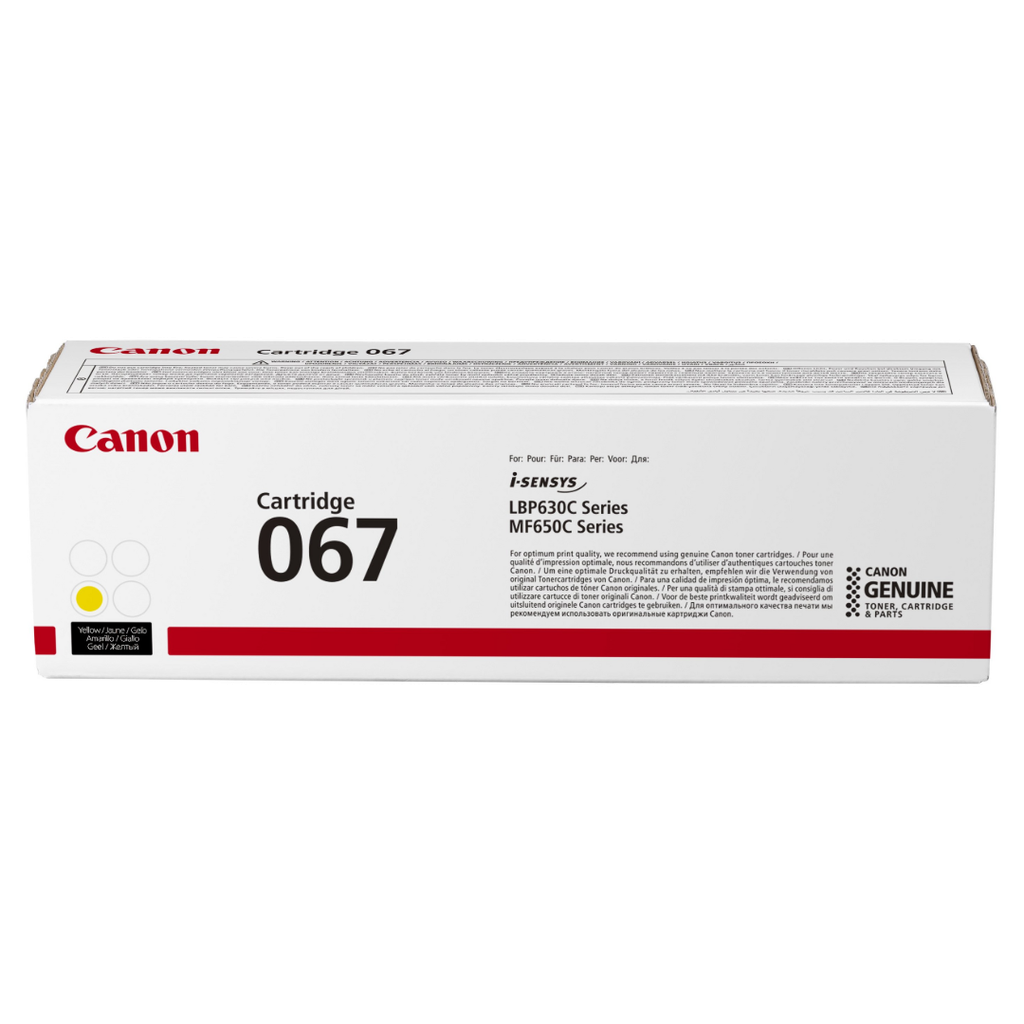 CANON CS Cartridge 067 Yellow 3M