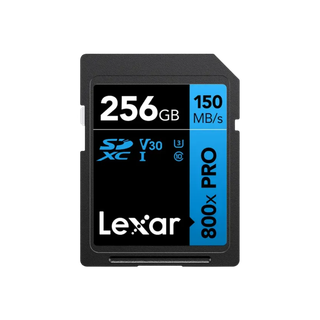 [LSD0800P256G-BNNNG] LEXAR CARTE SD SD800P 256GB Professional 800x PRO SDXC™ UHS-I cards,up to 150MB/s read 45MB/s 12M