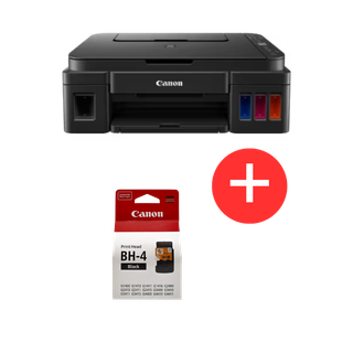 [DS6315] Promo Canon Ink tank PIXMA G3410 MFP 3en1 Réseau Wifi Black 9ppm/color 5ppm A4 24M+ PRINTHEAD BLACK