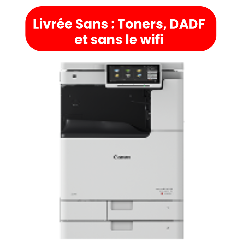 [5962C005AA] Canon Laser ImageRUNNER ADVANCE DX C3930i MFP 3en1 Réseau Wifi Couleur A3 R/V 30 B&WPPM 30PPMCOL 12M